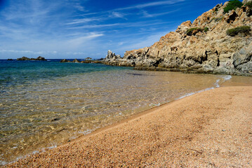 La spiaggia di Cala Faa