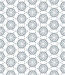 Multi color seamless abstract pattern. Background and backdrop. Multi Colored. Colorful ornamental design. Colored mosaic ornaments. Vector graphic illustration. EPS10.