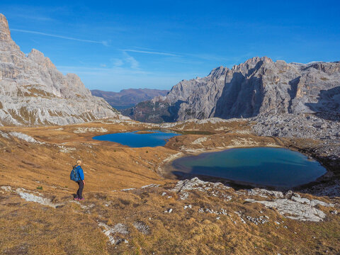 Bergseen vor der Drei Zinnen H&uuml;tte - Dolomiten