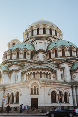 Obraz premium St. Alexander Nevsky Cathedral in Sofia, Bulgaria