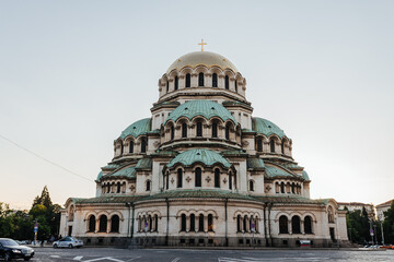 Obraz premium St. Alexander Nevsky Cathedral in Sofia, Bulgaria