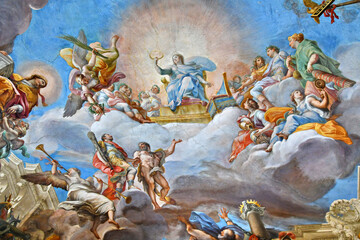 Colonna Palace, Ceiling Fresco