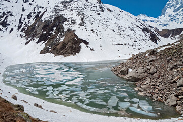 lake in the mountains