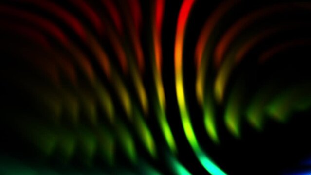 Abstract multicolor beat dance animation