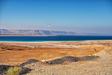 Dead sea coast, the Jordan Kingdom side