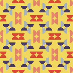 Retro cover design for wallpaper design. Vector nature graphic background. 