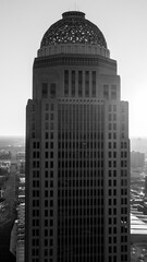 400 West Market Louisville Kentucky Black and White 