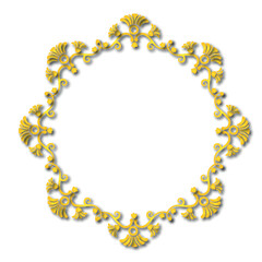 Frame, in the style of an ornament, Vector illustration eps 10, Art.	