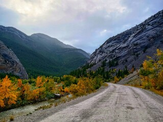 Fototapeta premium Rainy Mountain Evening