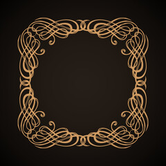 Vignette. Vector drawing