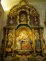 Fototapeta na wymiar Saint Anne altarpiece, Iglesia Colegial del Divino Salvador, Seville