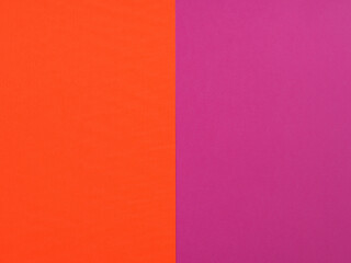 orange and pink colored papers