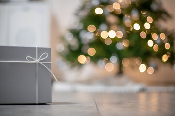 Weihnachtlicher Hintergrund mit Platzhalter.