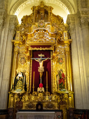 Fototapeta premium Christ of Love altarpiece, Iglesia Colegial del Divino Salvador, Seville