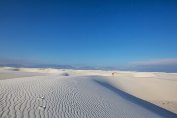 Hike in White sand