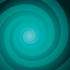 Artistic spiral shape. Vector drawing