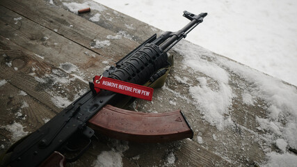 Security while shooting “chamber security flag” style