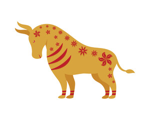 bull chinese zodiacal animal