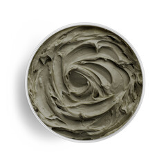 face cream in a round shape