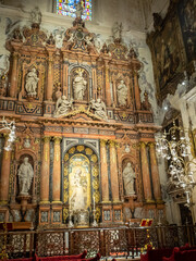 Fototapeta na wymiar Chapel of the Virgen de la Antigua, Seville Cathedral