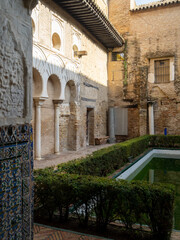 Fototapeta premium Patio del Yeso, Alcazar de Sevilla