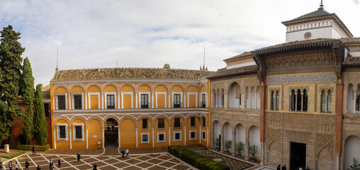 Fototapeta premium Patio de la Montería, Alcazar de Sevilla