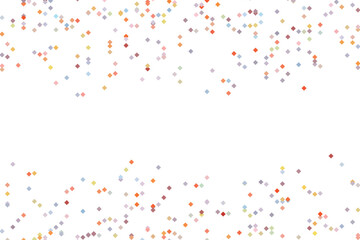 Multicolor dotted background, colorful vector texture with circles. Glitter abstract illustration with blurred drops of rain. Pattern for ads, web page, wallpaper, poster, banner. Copy space