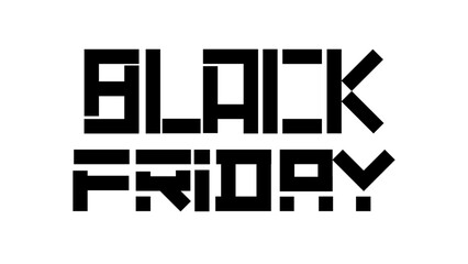 black friday silhouette