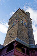 Marquis of Bute Clock Tower - Cardiff Castle Wales