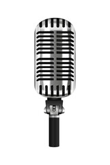 Fototapeta premium Professional Electric Microphone Compositon