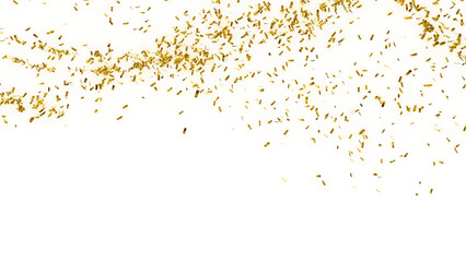 golden glitter confetti