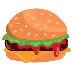 hamburger fast food