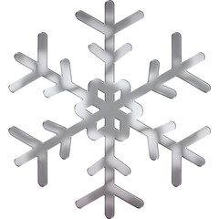Christmas Snowflake icon for Xmas Poster Design | Greeting Cards | Print and More