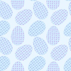 Easter eggs seamless spring pattern for kids clothes print and notebooks and wrapping paper and fabrics