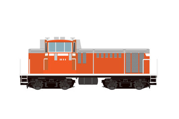 Obraz premium ディーゼル機関車