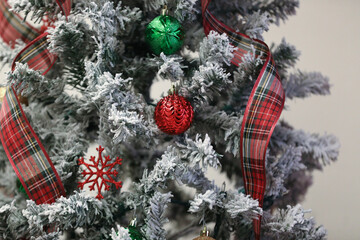 Christmas decoration on a tree