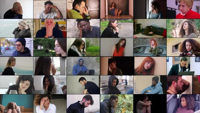 Composition on depression, sadness and loneliness