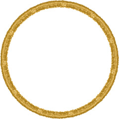 Gold Frame Border for Wedding | Engagement | Announcement Invitation