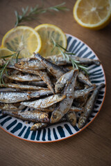 Grilled sardnie fish