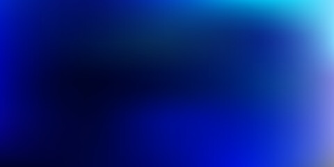 Dark blue, green vector blurred background.