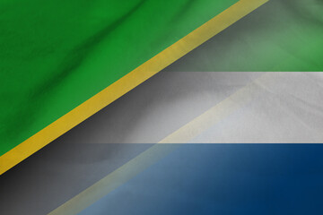Tanzania and Sierra Leone state flag transborder relations SLE TZA