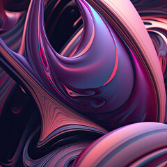 Fototapeta premium 3D Swirling Background