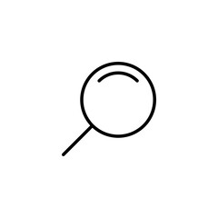 Search icon vector illustration. search magnifying glass sign and symbol