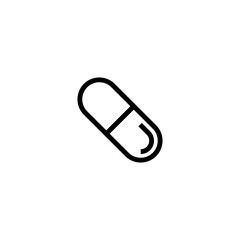 pill icon vector design templates