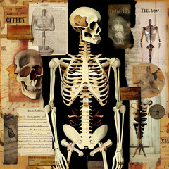human skeleton illustration