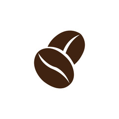 Coffee bean icon, vector