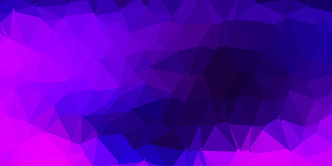 Light purple vector gradient polygon design.
