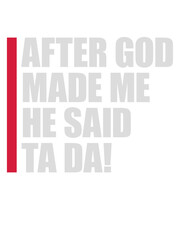 after god made me 