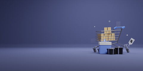 Special offer social media banner template design