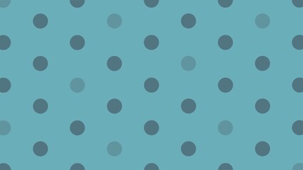 カラフルドット　ブルー